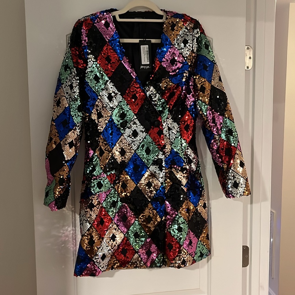 Disco Sequin Dress